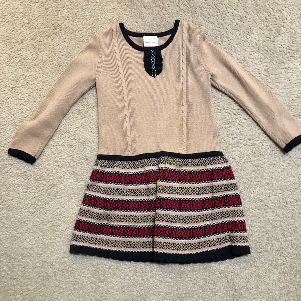 Hanna Andersson sweater dress size 8